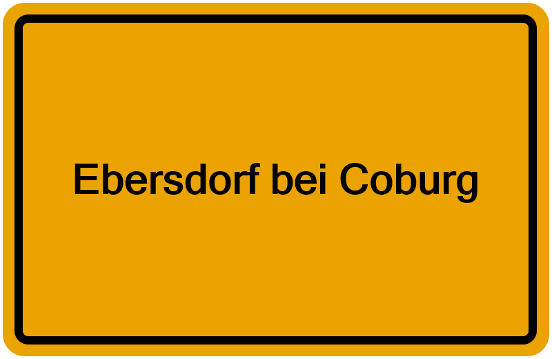 Handelsregisterauszug Ebersdorf bei Coburg